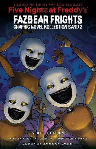 Buchcover und Innenansicht für das Buch: Five Nights at Freddy's: Fazbear Frights Graphic Novel Collection #2