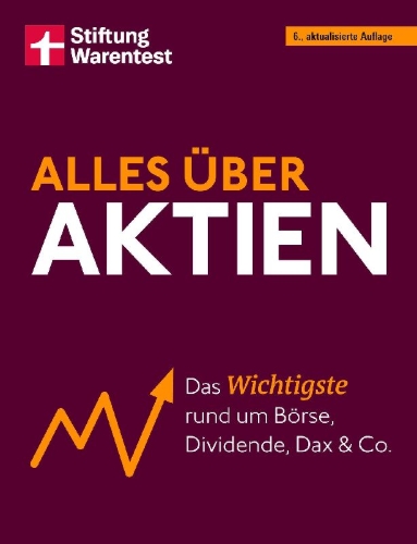 Buchcover und Innenansicht für das Buch: Alles über Aktien