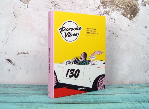 Buchcover und Innenansicht für das Buch: Porsche Vibes