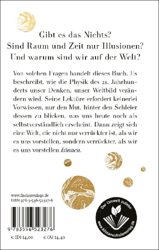 Buchcover und Innenansicht für das Buch: Das All und das Nichts