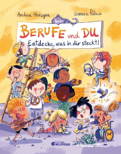 Buchcover und Innenansicht für das Buch: Berufe und DU