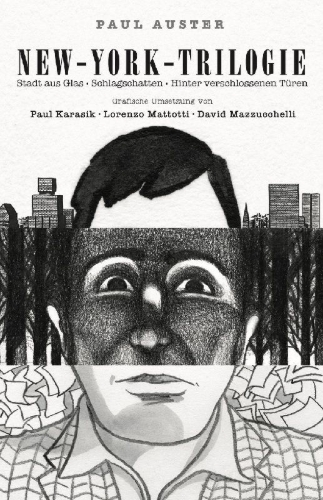 Buchcover und Innenansicht für das Buch: New-York-Trilogie