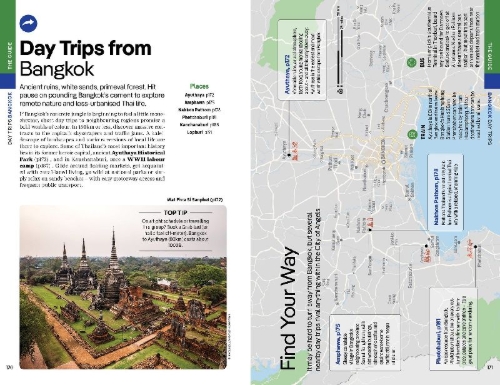 Buchcover und Innenansicht für das Buch: Lonely Planet Bangkok