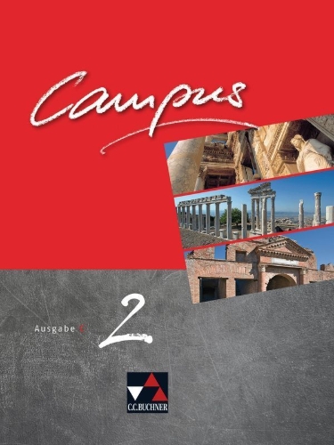 Buchcover und Innenansicht für das Buch: Campus C 2 - neu. Lehrbuch.