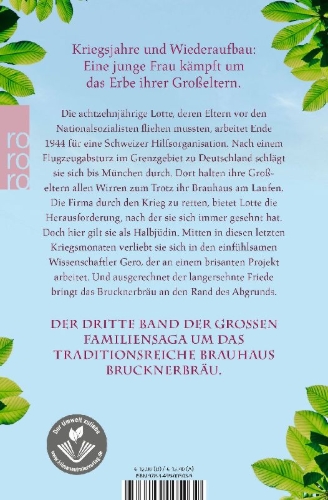 Buchcover und Innenansicht für das Buch: Das Brauhaus an der Isar: Das Vermächtnis