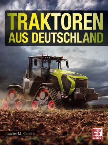 Buchcover und Innenansicht für das Buch: Traktoren aus Deutschland