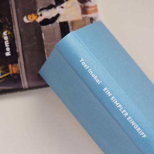 Buchcover und Innenansicht für das Buch: Ein simpler Eingriff