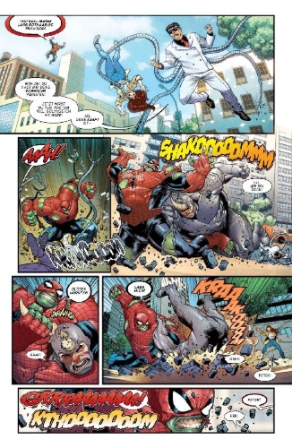 Buchcover und Innenansicht für das Buch: Web of Spider-Verse: New Blood (2025) #1, Web of Venomverse: Fresh Brains (2025) #1, Spider-Verse vs. Venomverse (2025) #1-#5
