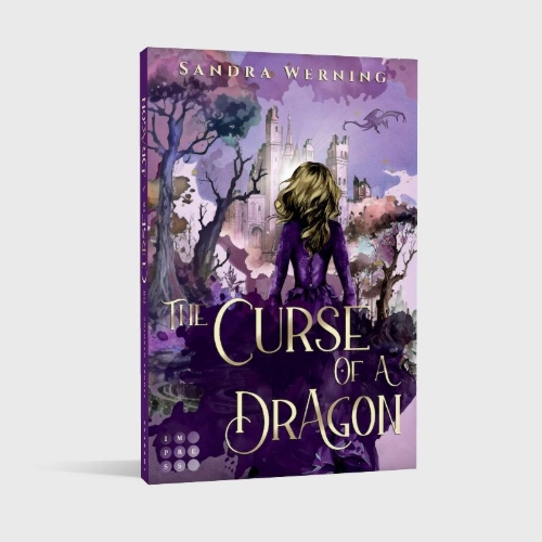 Buchcover und Innenansicht für das Buch: The Curse of a Dragon (The Spell of a Witch 2)