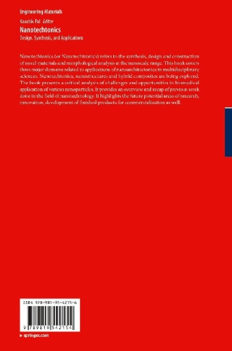Buchcover und Innenansicht für das Buch: Nanotechtonics