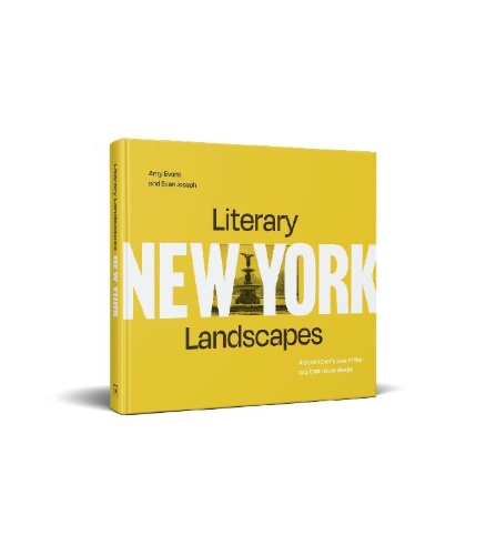 Buchcover und Innenansicht für das Buch: Literary Landscapes: New York