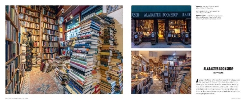 Buchcover und Innenansicht für das Buch: Literary Landscapes: New York