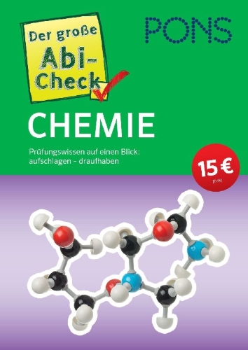 Buchcover und Innenansicht für das Buch: PONS Der große Abi-Check Chemie