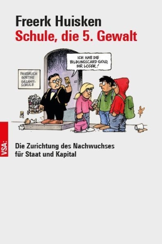 Buchcover und Innenansicht für das Buch: Schule, die 5. Gewalt