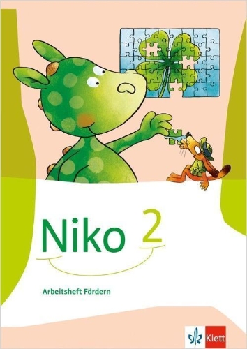 Buchcover und Innenansicht für das Buch: Niko Sprachbuch 2. Arbeitsheft Fördern Klasse 2