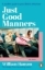 Buchcover und Innenansicht für das Buch: Just Good Manners
