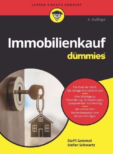 Buchcover und Innenansicht für das Buch: Immobilienkauf für Dummies
