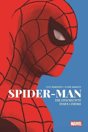 Buchcover und Innenansicht für das Buch: Spider-Man - Die Geschichte eines Lebens (Pocket Edition)
