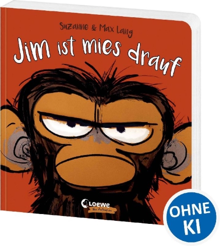 Buchcover und Innenansicht für das Buch: Grumpy Monkey