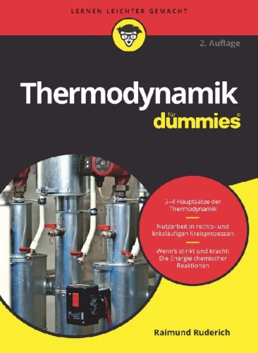 Buchcover und Innenansicht für das Buch: Thermodynamik für Dummies