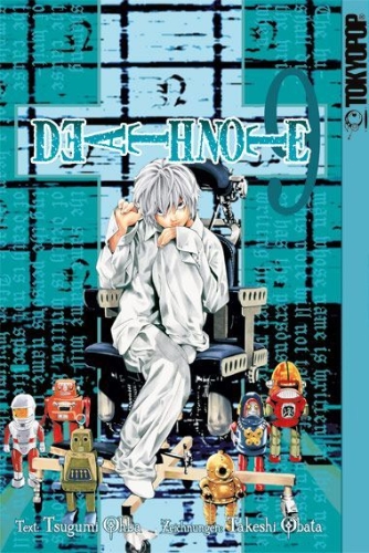 Buchcover und Innenansicht für das Buch: Death Note 09