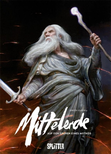 Buchcover und Innenansicht für das Buch: Mittelerde