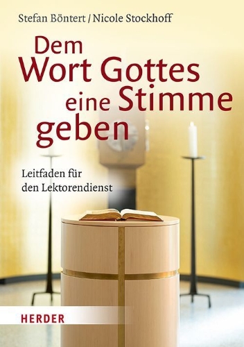 Buchcover und Innenansicht für das Buch: Dem Wort Gottes eine Stimme geben