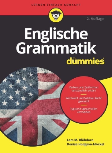 Buchcover und Innenansicht für das Buch: Englische Grammatik für Dummies