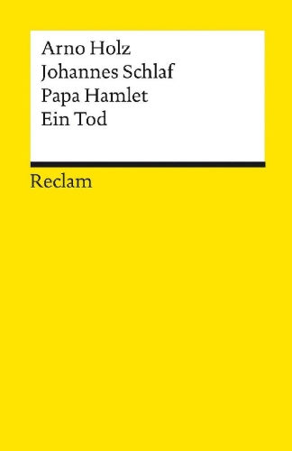 Buchcover und Innenansicht für das Buch: Papa Hamlet · Ein Tod