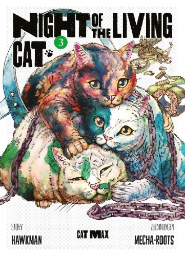Buchcover und Innenansicht für das Buch: Night of the Living Cat 03 - Cat Max