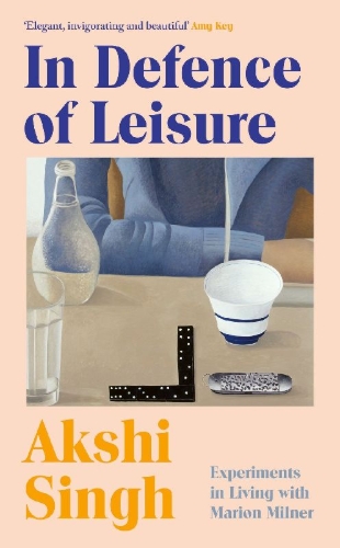 Buchcover und Innenansicht für das Buch: In Defence of Leisure