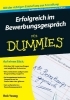 Buchcover und Innenansicht für das Buch: Erfolgreich im Bewerbungsgespräch für Dummies