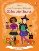 Buchcover und Innenansicht für das Buch: Mein Anziehpuppen-Stickerbuch: Süßes oder Saures