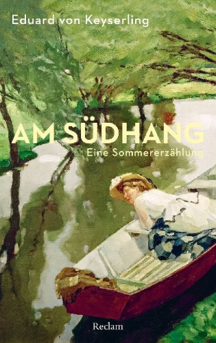 Buchcover und Innenansicht für das Buch: Am Südhang. Eine Sommererzählung