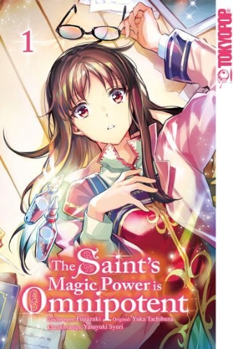 Buchcover und Innenansicht für das Buch: The Saint's Magic Power is Omnipotent 01