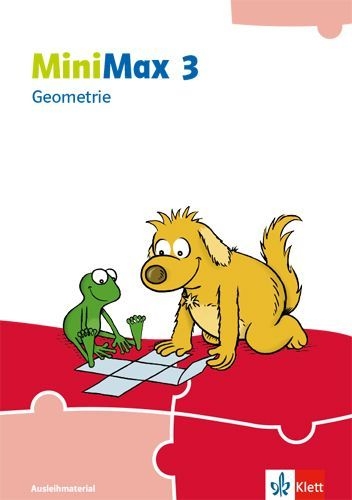 Buchcover und Innenansicht für das Buch: MiniMax 3. Themenheft Geometrie - Ausleihmaterial Klasse 3