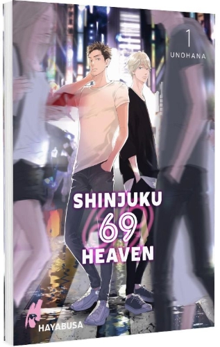 Buchcover und Innenansicht für das Buch: Shinjuku 69 Heaven