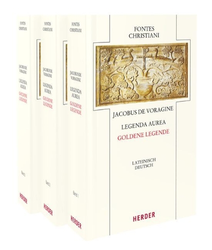 Buchcover und Innenansicht für das Buch: Legenda aurea - Goldene Legende