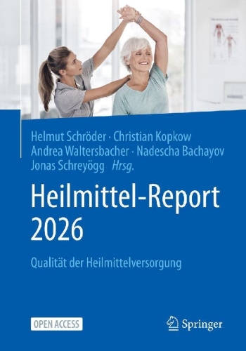 Buchcover und Innenansicht für das Buch: Heilmittel-Report 2026