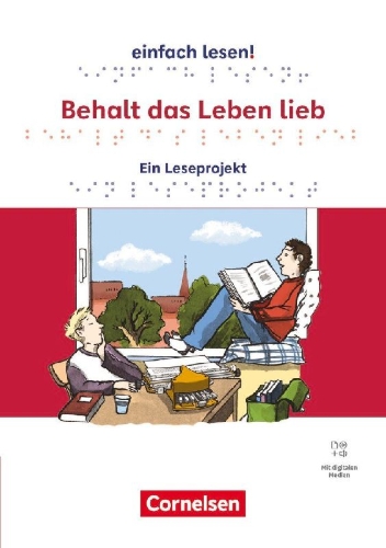 Buchcover und Innenansicht für das Buch: Behalt das Leben lieb