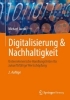 Buchcover und Innenansicht für das Buch: Digitalisierung & Nachhaltigkeit