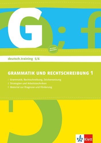 Buchcover und Innenansicht für das Buch: deutsch.training / Arbeitsheft Grammatik und Rechtschreibung 5./6. Klasse