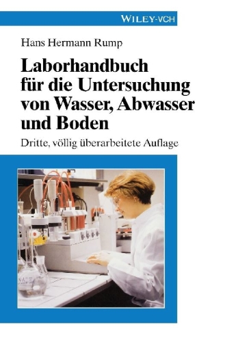 Buchcover und Innenansicht für das Buch: Laborhandbuch für die Untersuchung von Wasser, Abwasser und Boden