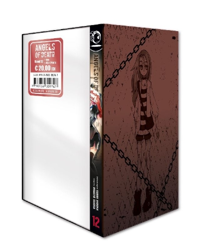 Buchcover und Innenansicht für das Buch: Angels of Death 12 + Box