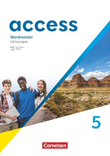 Buchcover und Innenansicht für das Buch: Access Band 5: 9. Schuljahr - Allgemeine Ausgabe 2022 - Wordmaster mit Lösungen