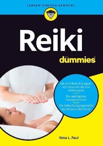 Buchcover und Innenansicht für das Buch: Reiki für Dummies