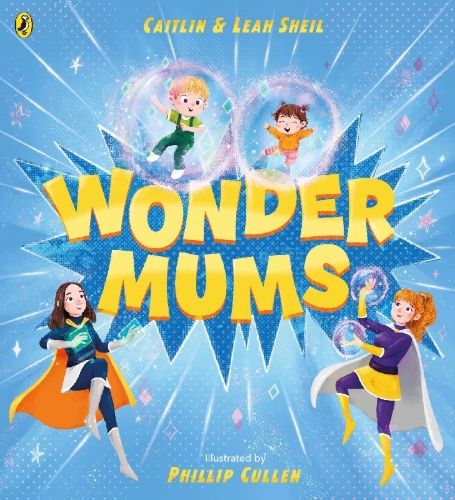 Buchcover und Innenansicht für das Buch: Wonder Mums
