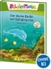 Buchcover und Innenansicht für das Buch: Bildermaus - Der kleine Delfin auf Schatzsuche
