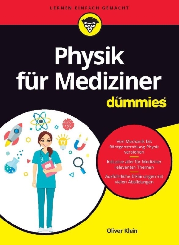Buchcover und Innenansicht für das Buch: Physik für Mediziner für Dummies