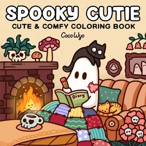Buchcover und Innenansicht für das Buch: Spooky Cutie